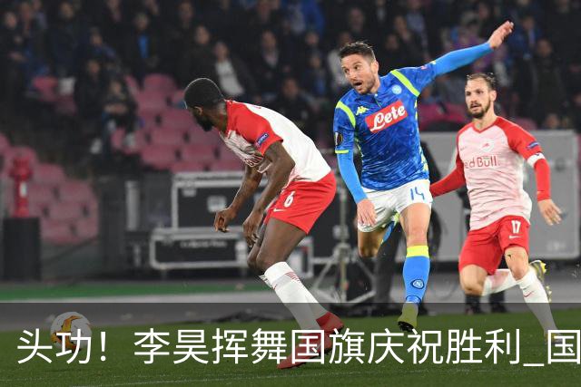 头功！李昊挥舞国旗庆祝胜利 国足球员开心大合影(组图)