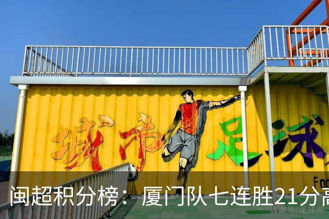 闽超积分榜：厦门队七连胜21分高居甲组第一 下场决赛对福州争冠