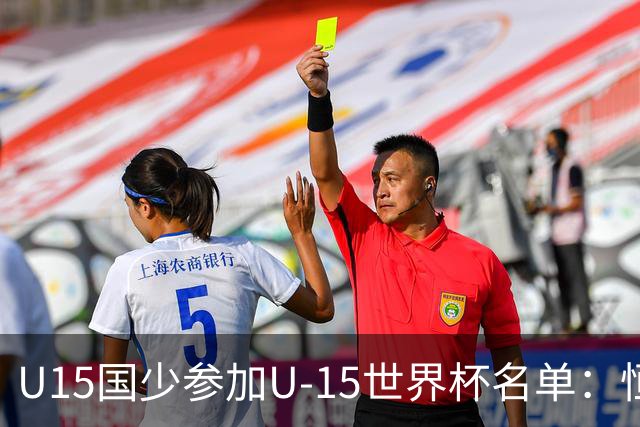 U15国少参加U-15世界杯名单：恒大足校5人入选，留洋球员沙明在列
